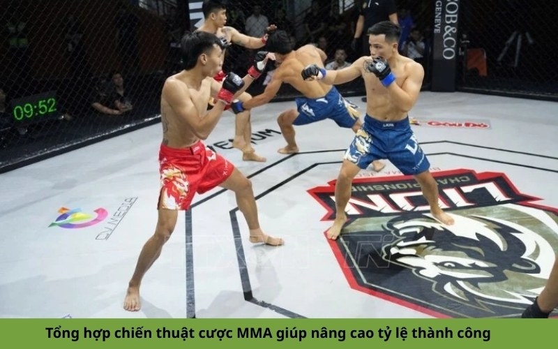 Tổng hợp chiến thuật cược MMA giúp nâng cao tỷ lệ thành công